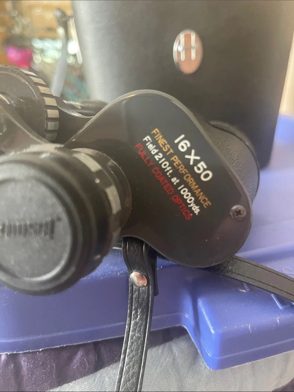 Vintage Binoculars with Case